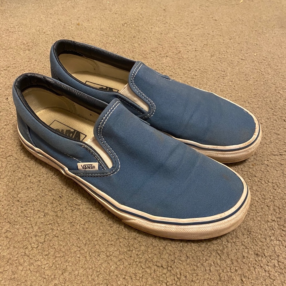Navy Blue Slip-on Vans